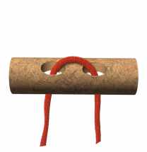 Holzknopf
