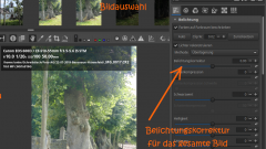 Belichtungskorrektur