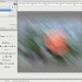 Gimp 2.10.22 - Bewegungsunschärfe linear anstatt alt Bewegungsunschärfe